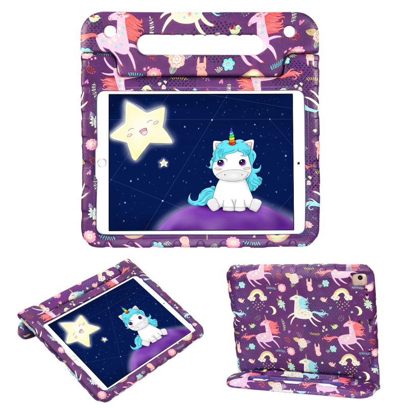 HDE iPad 9th Generation Case for Kids Shockproof iPad Cover 10.2 inch with Handle Stand - Image 39