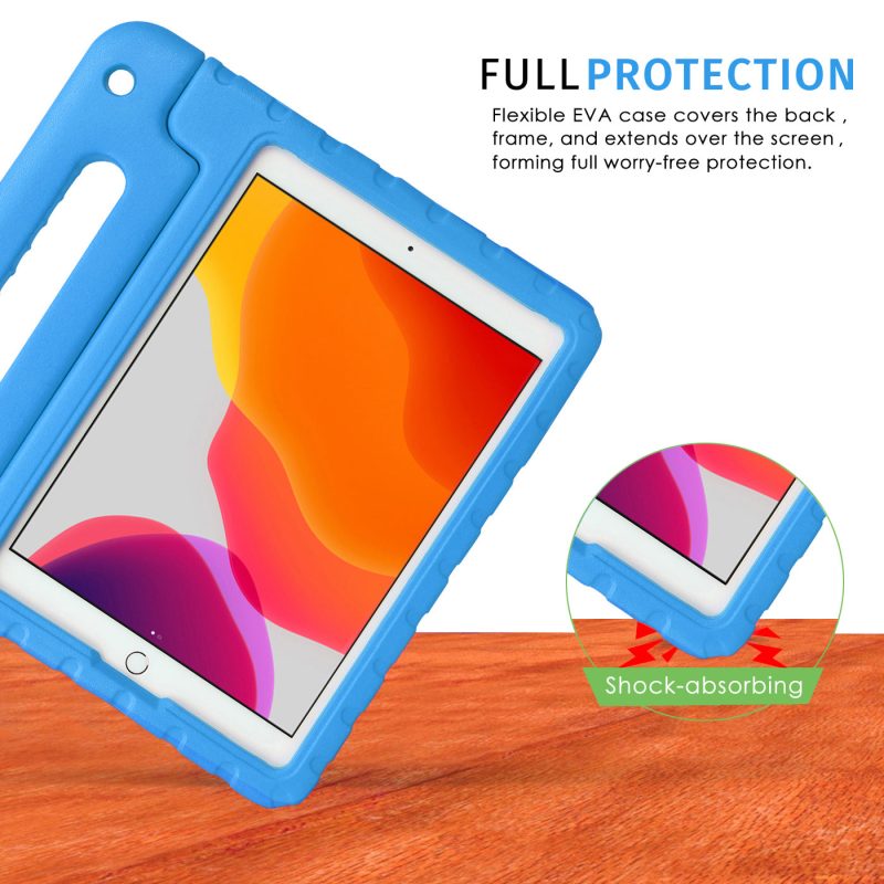 HDE iPad 9th Generation Case for Kids Shockproof iPad Cover 10.2 inch with Handle Stand - Image 11