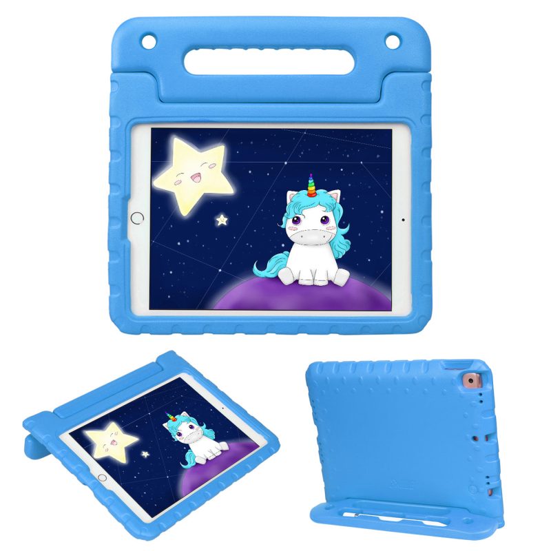 HDE iPad 9th Generation Case for Kids Shockproof iPad Cover 10.2 inch with Handle Stand - Image 9