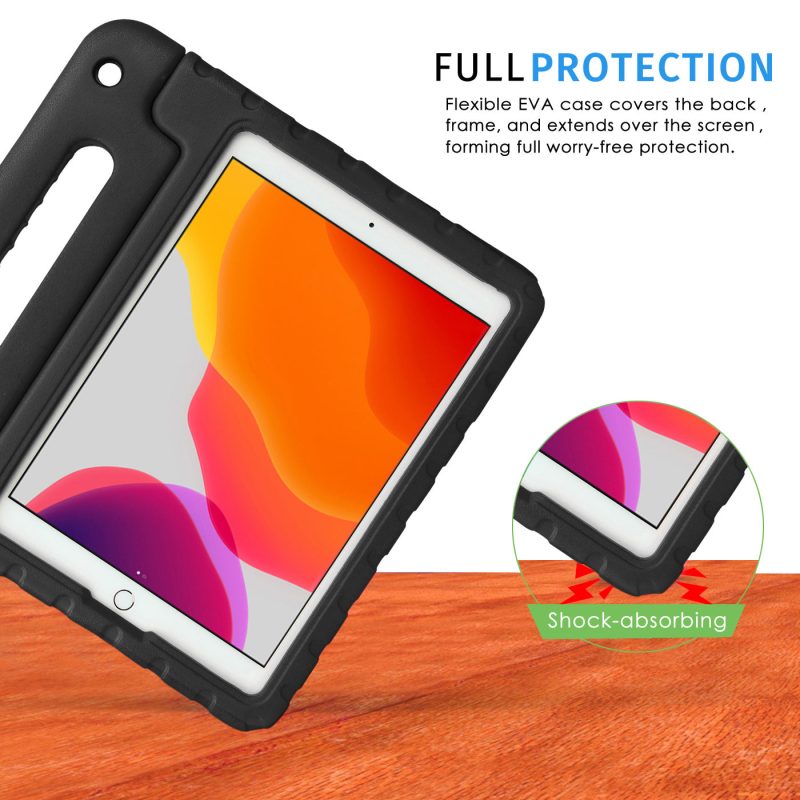 HDE iPad 9th Generation Case for Kids Shockproof iPad Cover 10.2 inch with Handle Stand - Image 23
