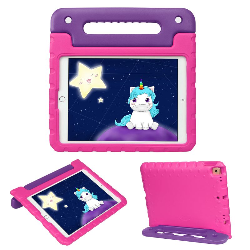 HDE iPad 9th Generation Case for Kids Shockproof iPad Cover 10.2 inch with Handle Stand - Image 27