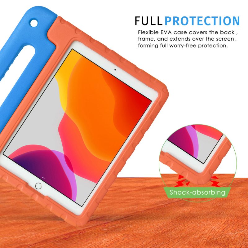 HDE iPad 9th Generation Case for Kids Shockproof iPad Cover 10.2 inch with Handle Stand - Image 35