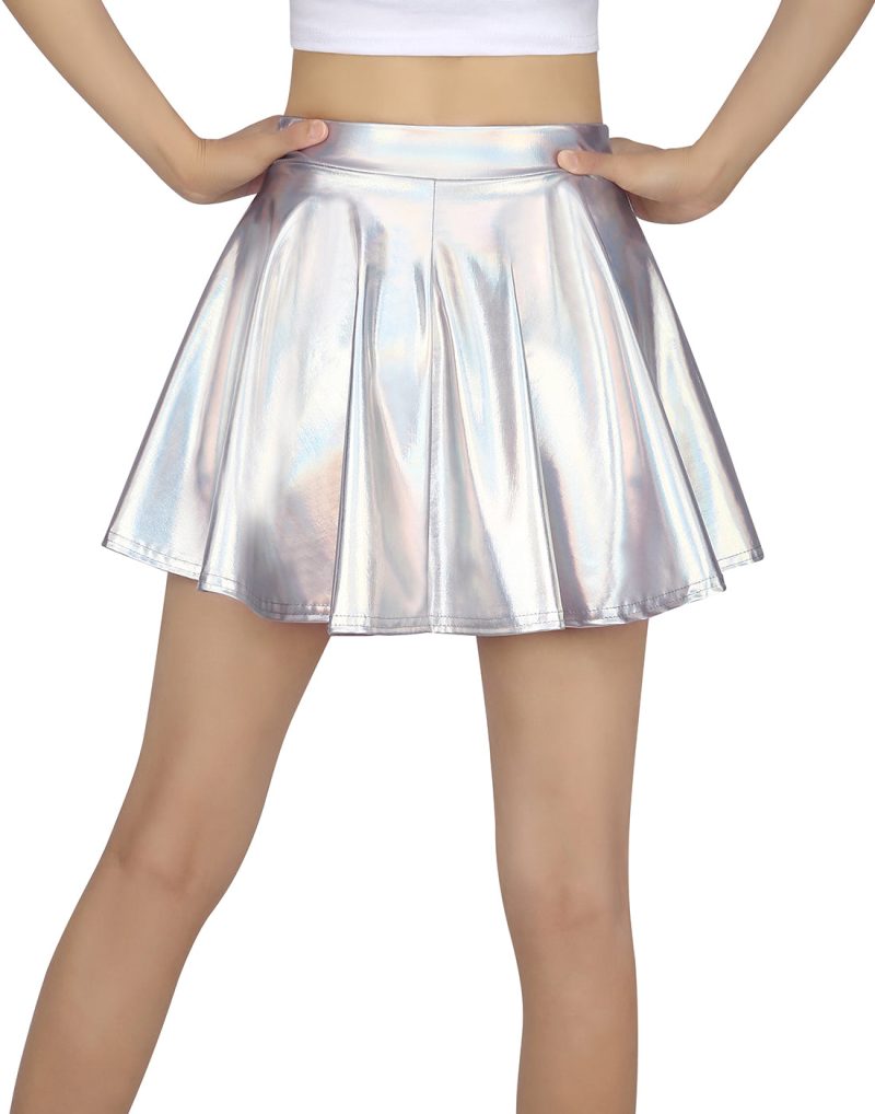 Girl's Metallic Skater Skort - Image 2