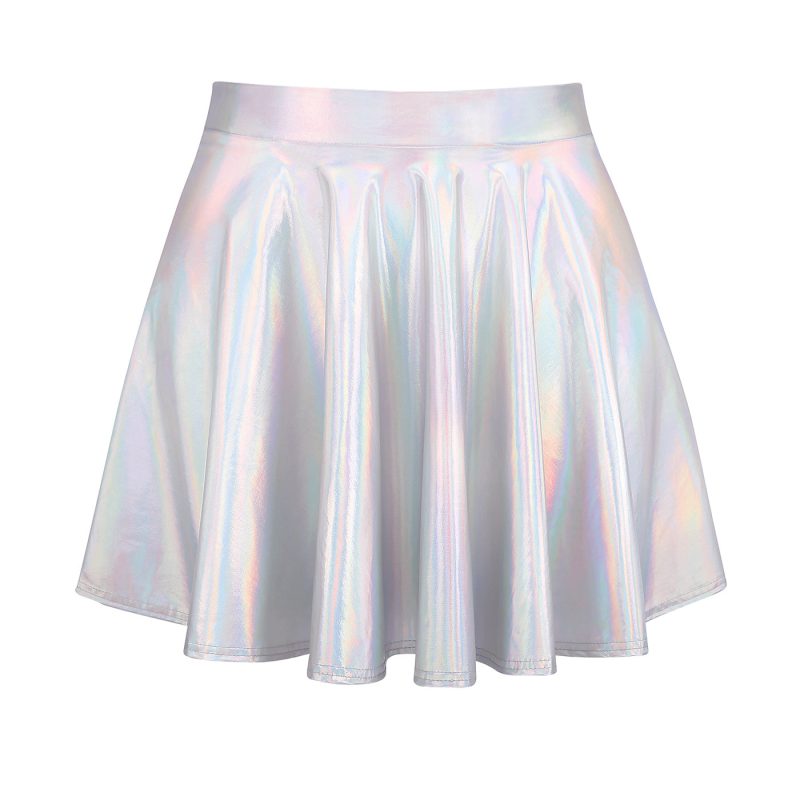 Girl's Metallic Skater Skort - Image 4