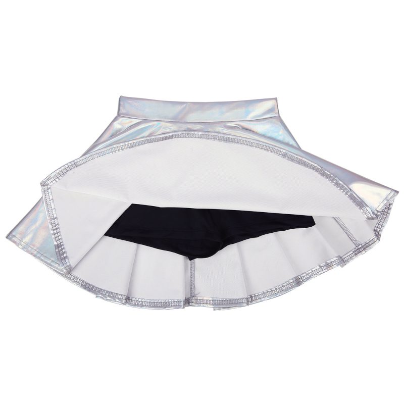 Girl's Metallic Skater Skort - Image 3