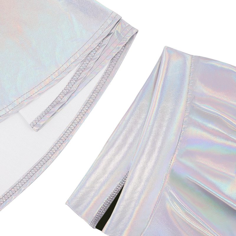 Girl's Metallic Skater Skort - Image 5