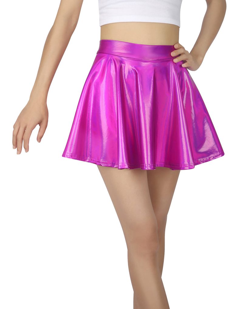 Girl's Metallic Skater Skort - Image 6