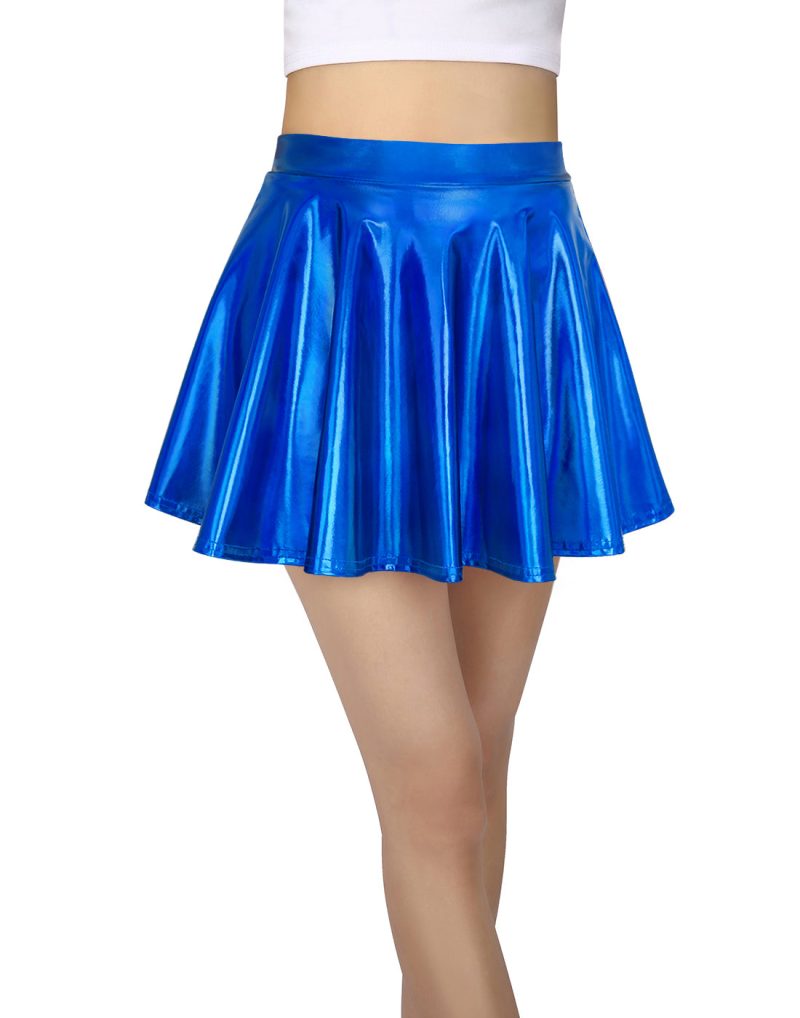 Girl's Metallic Skater Skort - Image 16