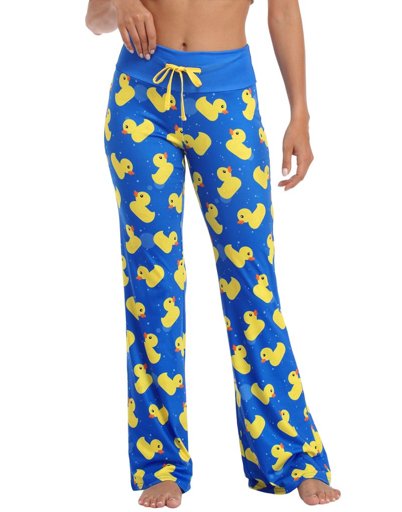 Ducks Wide Leg Pajama Pants