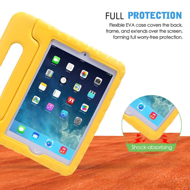 HDE Kids Case for iPad Mini 2 3 -Shock Proof Rugged Heavy Duty Impact Resistant Protective Cover Handle Stand for Apple iPad Mini 1 2 3 Retina (Black) - Image 15