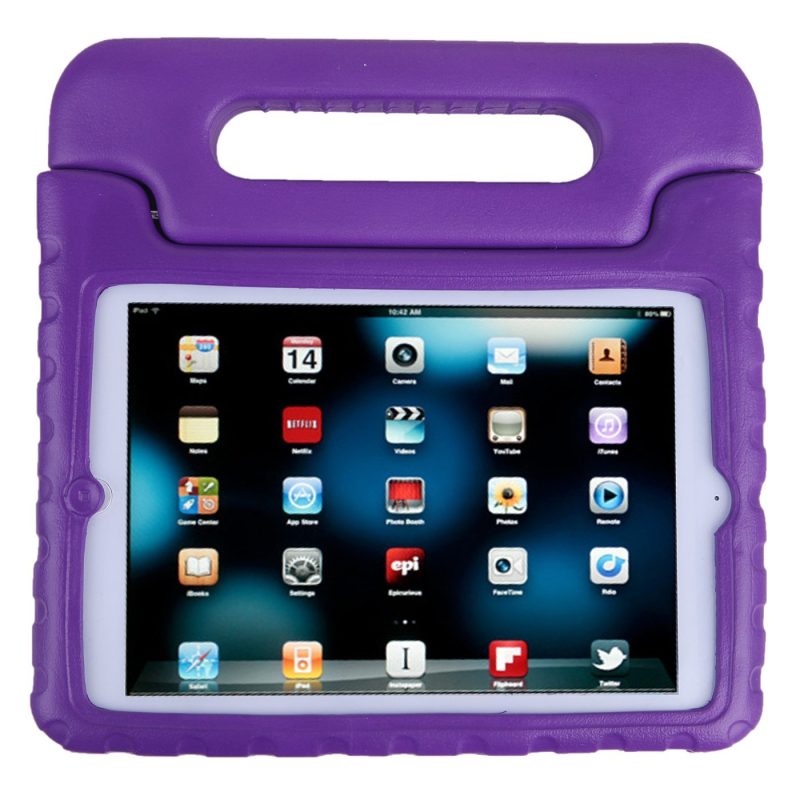 HDE Kids Case for iPad Mini 2 3 -Shock Proof Rugged Heavy Duty Impact Resistant Protective Cover Handle Stand for Apple iPad Mini 1 2 3 Retina (Black) - Image 48