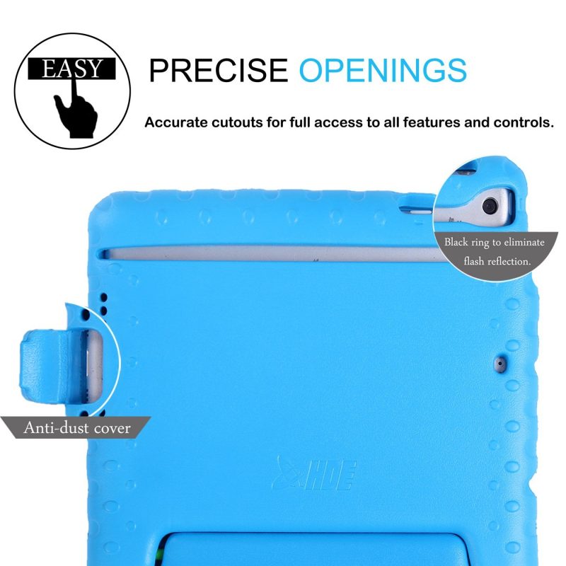 HDE Kids Case for iPad Mini 2 3 -Shock Proof Rugged Heavy Duty Impact Resistant Protective Cover Handle Stand for Apple iPad Mini 1 2 3 Retina (Black) - Image 20