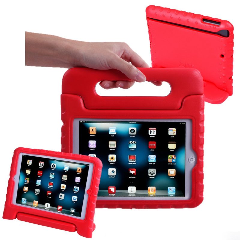 HDE Kids Case for iPad Mini 2 3 -Shock Proof Rugged Heavy Duty Impact Resistant Protective Cover Handle Stand for Apple iPad Mini 1 2 3 Retina (Black) - Image 40