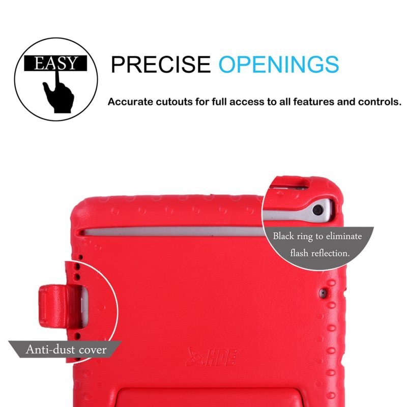 HDE Kids Case for iPad Mini 2 3 -Shock Proof Rugged Heavy Duty Impact Resistant Protective Cover Handle Stand for Apple iPad Mini 1 2 3 Retina (Black) - Image 38
