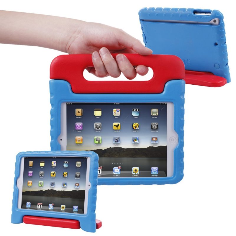 HDE Kids Case for iPad Mini 2 3 -Shock Proof Rugged Heavy Duty Impact Resistant Protective Cover Handle Stand for Apple iPad Mini 1 2 3 Retina (Black) - Image 52
