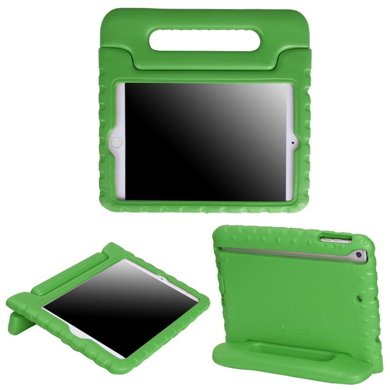 HDE Kids Case for iPad Mini 2 3 -Shock Proof Rugged Heavy Duty Impact Resistant Protective Cover Handle Stand for Apple iPad Mini 1 2 3 Retina (Black)
