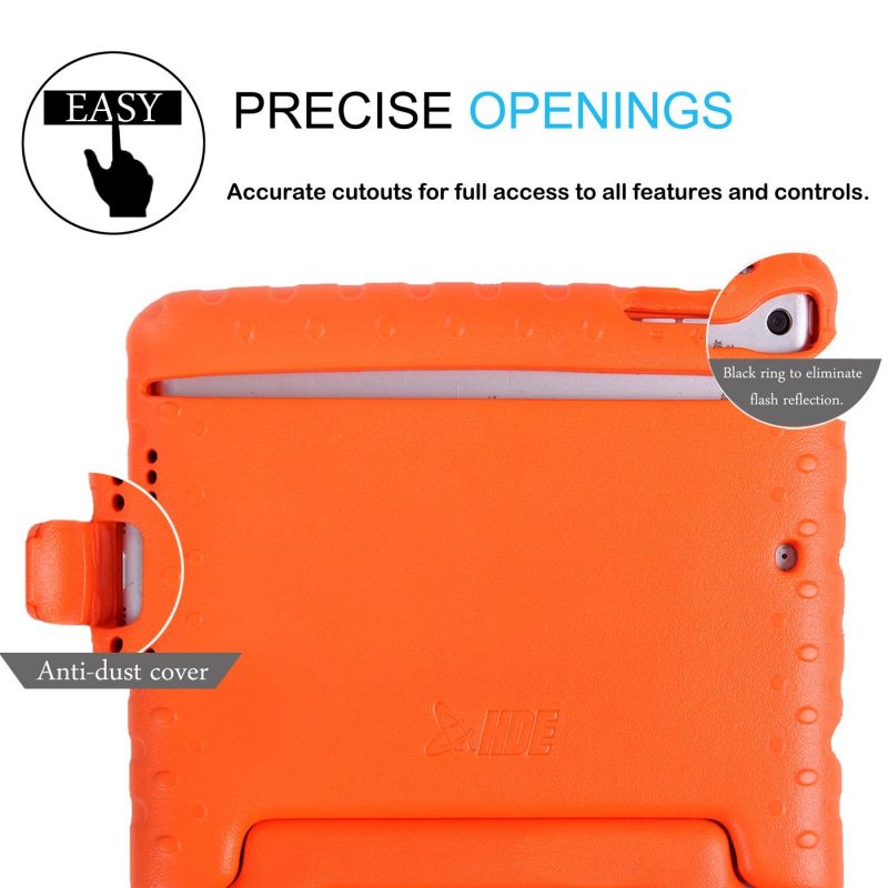 HDE Kids Case for iPad Mini 2 3 -Shock Proof Rugged Heavy Duty Impact Resistant Protective Cover Handle Stand for Apple iPad Mini 1 2 3 Retina (Black) - Image 26