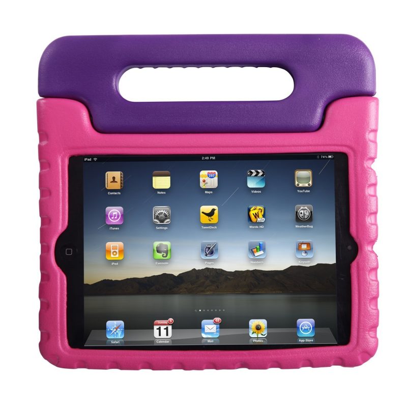 HDE Kids Case for iPad Mini 2 3 -Shock Proof Rugged Heavy Duty Impact Resistant Protective Cover Handle Stand for Apple iPad Mini 1 2 3 Retina (Black) - Image 36